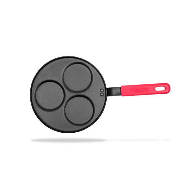 Carbon Steel Uthappam Pan with Lid (26.2cm) - Dynamic Cookwares