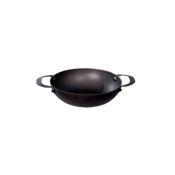 Carbon Steel Kadai with Lid (8 Inch/21 cm) - Dynamic Cookwares