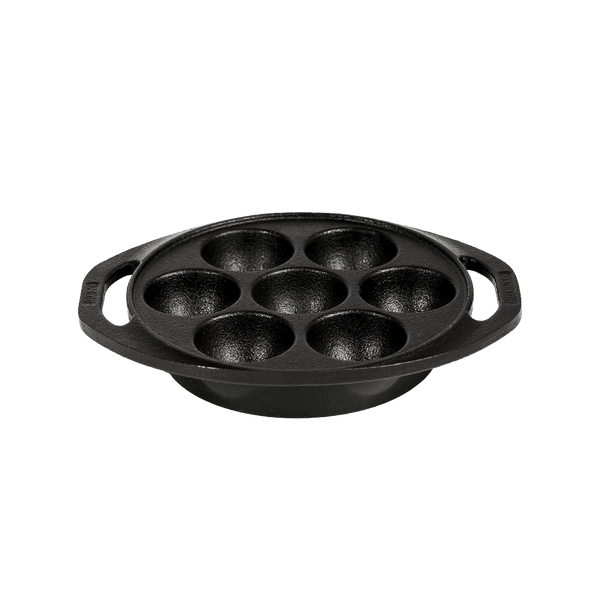 Cast Iron 7 Cavity Paniyaram Pan - Dynamic Cookwares