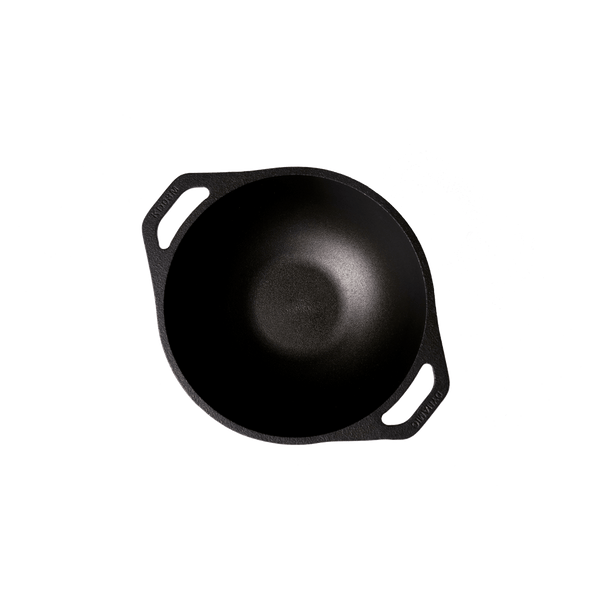 Cast Iron 8" Kadai - Dynamic Cookwares