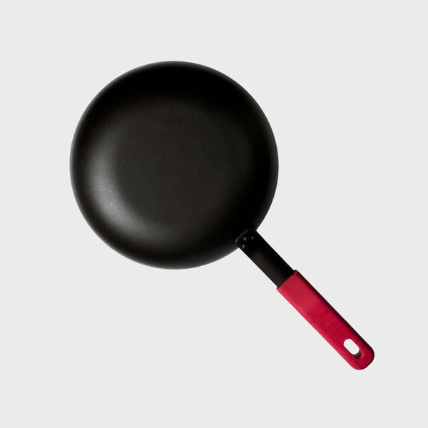 Carbon Steel Fry Pan / Skillet 10 Inch With Glass Lid - Dynamic Cookwares
