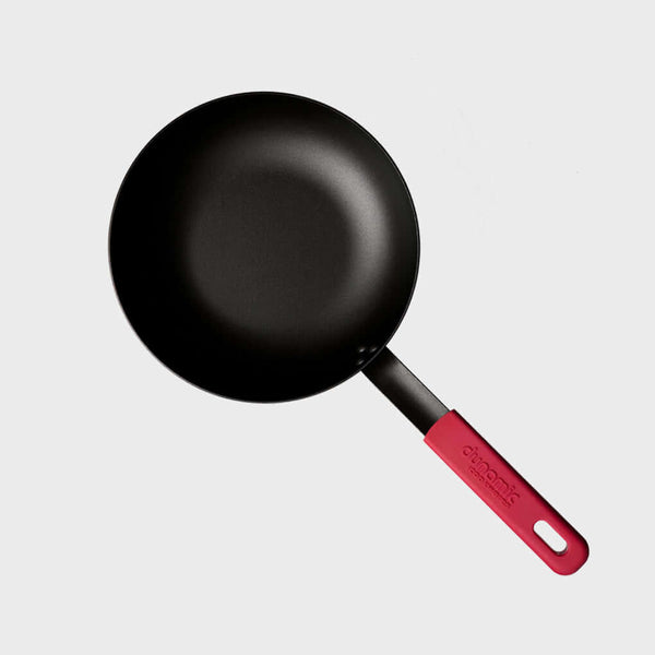 Carbon Steel Fry Pan / Skillet 10 Inch With Glass Lid - Dynamic Cookwares