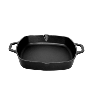 Cast Iron 10" Square Skillet - Dynamic Cookwares