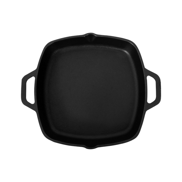 Cast Iron 10" Square Skillet - Dynamic Cookwares