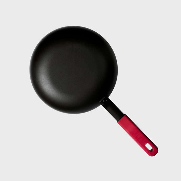 Carbon Steel Fry Pan / Skillet 10 Inch With Glass Lid